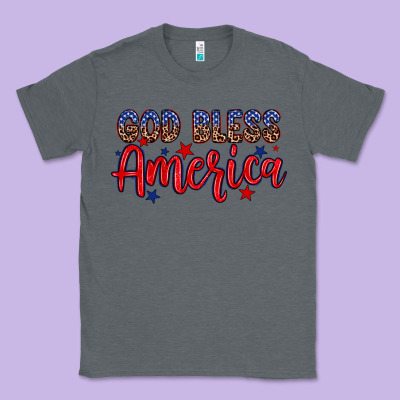 God Bless America Classic Tee Designed By Neo Western