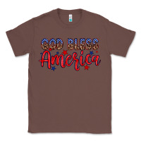 Chestnut God bless America Classic Tee - Neo Western
