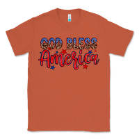 Copper God bless America Classic Tee - Neo Western