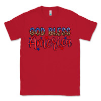 Red God bless America Classic Tee - Neo Western