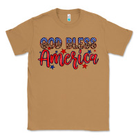 Toasted Coconut God bless America Classic Tee - Neo Western