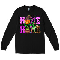 Black halloween home sweet home Long Sleeve Tee - AdoDesignShop