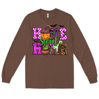 Chestnut halloween home sweet home Long Sleeve Tee - AdoDesignShop