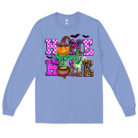 Colony Blue halloween home sweet home Long Sleeve Tee - AdoDesignShop