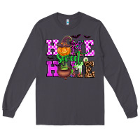 Smoke halloween home sweet home Long Sleeve Tee - AdoDesignShop