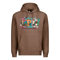 Chestnut lpn licensed practical nurse western Premium Hoodie - NancyCooperArtShop