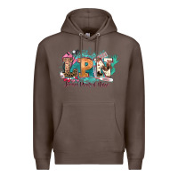 Coffee lpn licensed practical nurse western Premium Hoodie - NancyCooperArtShop