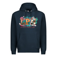 Navy lpn licensed practical nurse western Premium Hoodie - NancyCooperArtShop