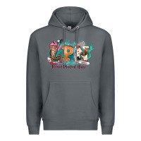 Rock lpn licensed practical nurse western Premium Hoodie - NancyCooperArtShop