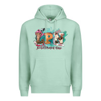 Seafoam lpn licensed practical nurse western Premium Hoodie - NancyCooperArtShop