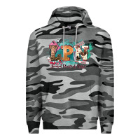 Slate Camo lpn licensed practical nurse western Premium Hoodie - NancyCooperArtShop