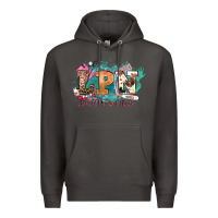 Smoke lpn licensed practical nurse western Premium Hoodie - NancyCooperArtShop