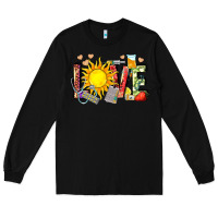 Black love summer nurse Long Sleeve Tee - Zillion Design Studio