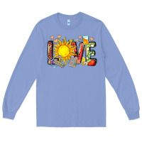 Colony Blue love summer nurse Long Sleeve Tee - Zillion Design Studio