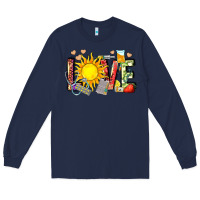 Navy love summer nurse Long Sleeve Tee - Zillion Design Studio