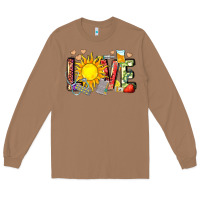 Toasted Coconut love summer nurse Long Sleeve Tee - Zillion Design Studio