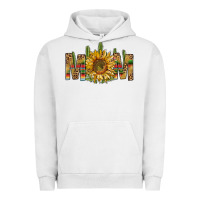 Pigment Lunar Rock Western Mom With Sunflower Urban Hoodie - BundleAndBundleShop