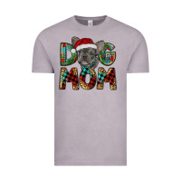 Vintage Zinc Christmas French Bulldog Mom Vintage Tee - RanaPortraitStore