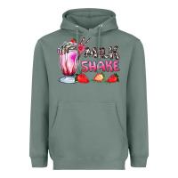 Sage milkshake with strawberry Heavyweight Hoodie - AdoDesignShop