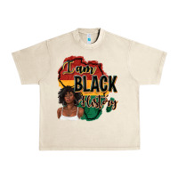 Sandshell i am black history Urban Heavy Tee - texasbilliewilder