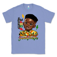 Colony Blue juneteenth black boy Classic Tee - HRA Design Shop