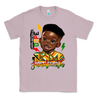 Lilac juneteenth black boy Classic Tee - HRA Design Shop