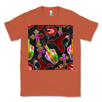 Copper halloween bad witch seamless pattern Classic Tee - BundleAndBundleShop