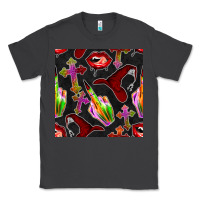 Smoke halloween bad witch seamless pattern Classic Tee - BundleAndBundleShop