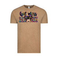 Vintage Coffee mess mini messy bun Vintage Tee - Zillion Design Studio