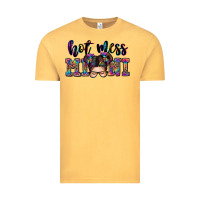 Vintage Mustard mess mini messy bun Vintage Tee - Zillion Design Studio