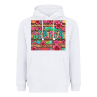 White mama with tie dye and flowers Heavyweight Hoodie - Artiststas