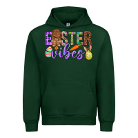 Forest Green Easter Vibes Urban Hoodie - BundleAndBundleShop