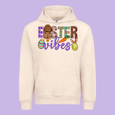 Easter Vibes Urban Hoodie Designed By Bundleandbundleshop