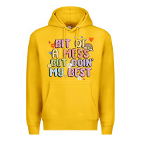 Lemon bit of a mess but doin' my best Premium Hoodie - MaliasSmallBusiness