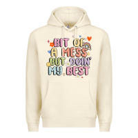 Sandshell bit of a mess but doin' my best Premium Hoodie - MaliasSmallBusiness
