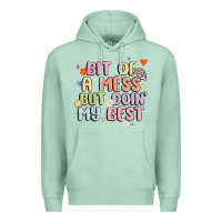 Seafoam bit of a mess but doin' my best Premium Hoodie - MaliasSmallBusiness