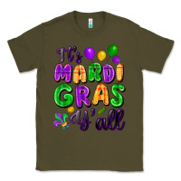 Army Green it's mardi gras y'all Classic Tee - FaDigitalArtStudio