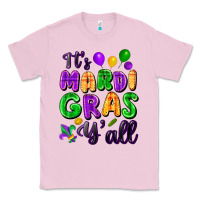 Bubblegum Pink it's mardi gras y'all Classic Tee - FaDigitalArtStudio