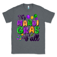 Charcoal Heather it's mardi gras y'all Classic Tee - FaDigitalArtStudio