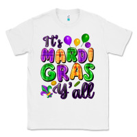 White it's mardi gras y'all Classic Tee - FaDigitalArtStudio