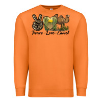 Carrot peace love camel Premium Sweatshirt - LillyAllenDesigns