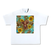 White western highland cow Urban Heavy Tee - BarkalooDesign