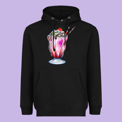 Milkshake Heavyweight Hoodie Designed By Adodesignshop