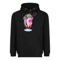 Black milkshake Heavyweight Hoodie - AdoDesignShop