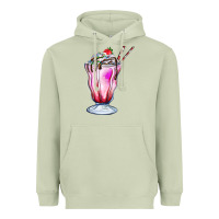Matcha milkshake Heavyweight Hoodie - AdoDesignShop