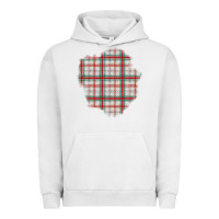 Pigment Lunar Rock Christmas Tartan Patch Urban Hoodie - BundleAndBundleShop
