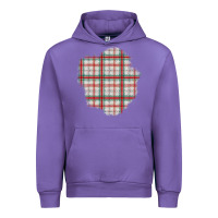 Tulip Christmas Tartan Patch Urban Hoodie - BundleAndBundleShop