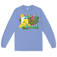 Colony Blue life is Long Sleeve Tee - Zillion Design Studio