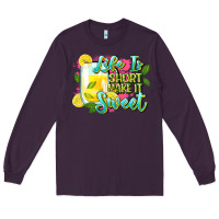 Plum life is Long Sleeve Tee - Zillion Design Studio