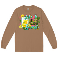 Toasted Coconut life is Long Sleeve Tee - Zillion Design Studio